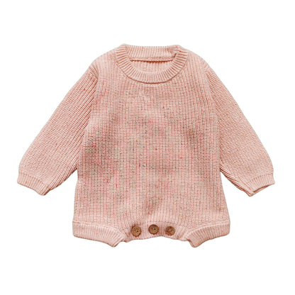 Hand Knitted Personalized Romper