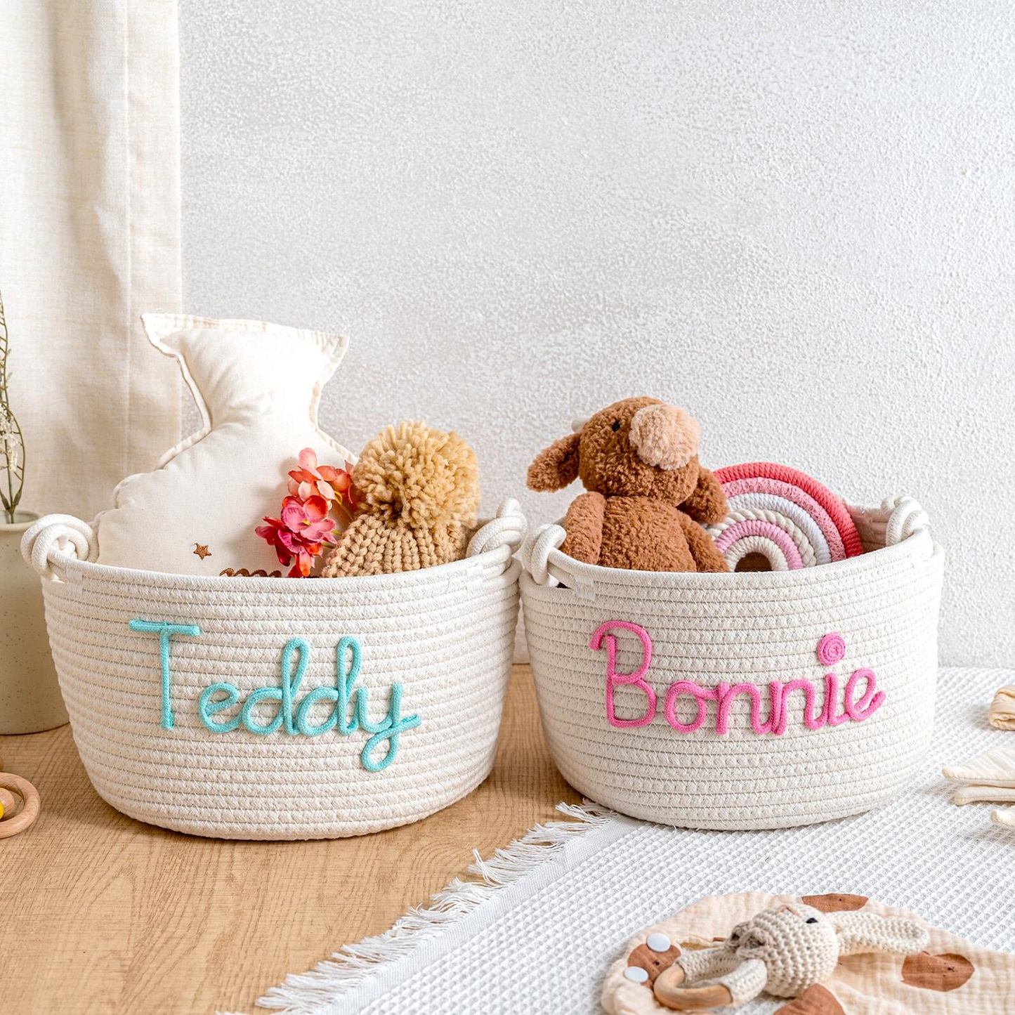 Personalized Storage Basket for Babies & Toddlers